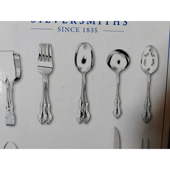 NEW IN BOX 12 Piece Vintage Hostess Set Wallace Glossy 18/10 Stainless Indonesia - Picture 3 of 14